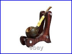 Briar smoking tobacco crazy bamboo style artisan freehand special rare pipe KAF