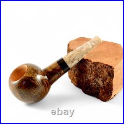 Briar smoking tobacco freehand Short 5' ukrainian handmade wooden pipe