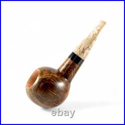 Briar smoking tobacco freehand Short 5' ukrainian handmade wooden pipe