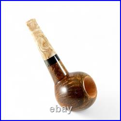 Briar smoking tobacco freehand Short 5' ukrainian handmade wooden pipe