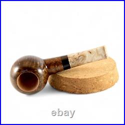 Briar smoking tobacco freehand Short 5' ukrainian handmade wooden pipe