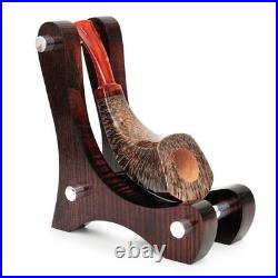 Briar smoking tobacco freehand artisan wooden handmade HORN pipe