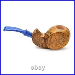 Briar smoking tobacco freehand artisan wooden handmade pipe