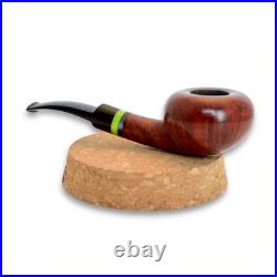 Briar smoking tobacco freehand artisan wooden ukrainian pipe