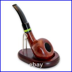 Briar smoking tobacco freehand artisan wooden ukrainian pipe