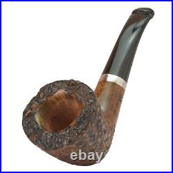 Briar smoking tobacco freehand rare unique artisan Sherlock Holmes wooden pipe