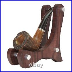 Briar smoking tobacco freehand rare unique artisan Sherlock Holmes wooden pipe