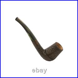 Briar smoking tobacco freehand rusticated bowl unique rare handmade special pipe