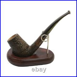 Briar smoking tobacco freehand rusticated bowl unique rare handmade special pipe