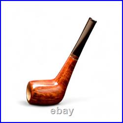 Briar smoking tobacco freehand straight artisan wooden unique exclusive pipe KAF