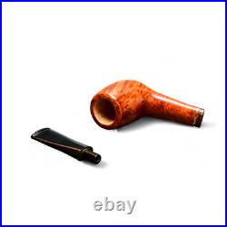 Briar smoking tobacco freehand straight artisan wooden unique exclusive pipe KAF