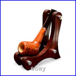 Briar smoking tobacco freehand straight artisan wooden unique exclusive pipe KAF