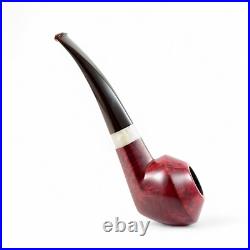 Briar smoking tobacco freehand wooden pipe