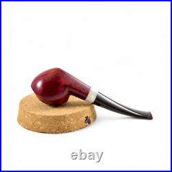 Briar smoking tobacco freehand wooden pipe