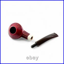 Briar smoking tobacco freehand wooden pipe