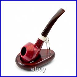 Briar smoking tobacco freehand wooden pipe