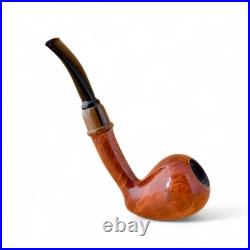 Briar smoking tobacco freehand wooden ukrainian pipe
