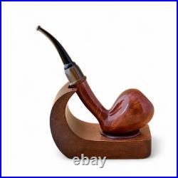 Briar smoking tobacco freehand wooden ukrainian pipe