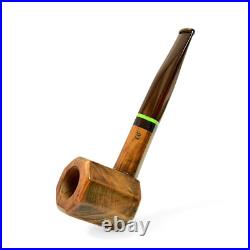 Briar smoking tobacco hexagon freehand exclusive sherlock holmes wooden pipe