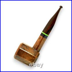 Briar smoking tobacco hexagon freehand exclusive sherlock holmes wooden pipe