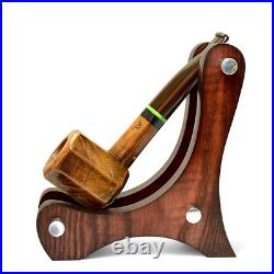 Briar smoking tobacco hexagon freehand exclusive sherlock holmes wooden pipe