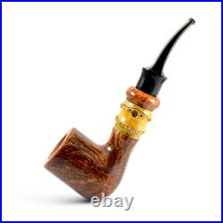 Briar smoking tobacco pipe Freehand wooden Crazy bamboo Rare artisan pipe
