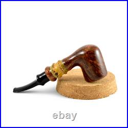 Briar smoking tobacco pipe Freehand wooden Crazy bamboo Rare artisan pipe