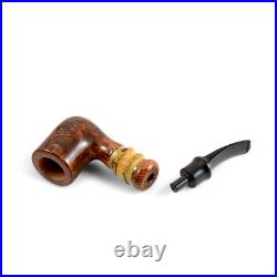Briar smoking tobacco pipe Freehand wooden Crazy bamboo Rare artisan pipe