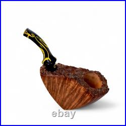 Briar smoking tobacco wooden Freehand unique artisan ukrainian handmade pipe