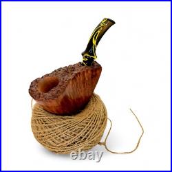 Briar smoking tobacco wooden Freehand unique artisan ukrainian handmade pipe