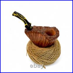 Briar smoking tobacco wooden Freehand unique artisan ukrainian handmade pipe