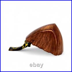 Briar smoking tobacco wooden Freehand unique artisan ukrainian handmade pipe