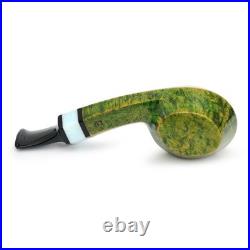 Briar smoking tobacco wooden GREEN pipe