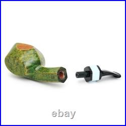Briar smoking tobacco wooden GREEN pipe