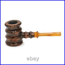 Briar smoking tobacco wooden artisan freehand ukrainian pipe