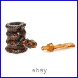 Briar smoking tobacco wooden artisan freehand ukrainian pipe