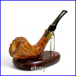 Briar smoking tobacco wooden freehand artisan unique rare ukrainian KAFpipe