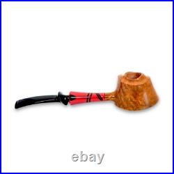 Briar smoking tobacco wooden freehand artisan unique rare ukrainian pipe