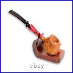 Briar smoking tobacco wooden freehand artisan unique rare ukrainian pipe