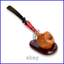Briar smoking tobacco wooden freehand artisan unique rare ukrainian pipe