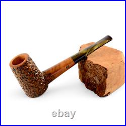 Briar smoking tobacco wooden freehand rusticated ukrainian pipe