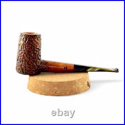Briar smoking tobacco wooden freehand rusticated ukrainian pipe