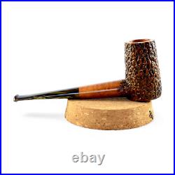 Briar smoking tobacco wooden freehand rusticated ukrainian pipe