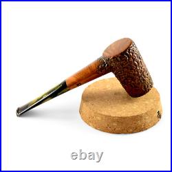 Briar smoking tobacco wooden freehand rusticated ukrainian pipe