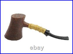 Briar smoking tobacco wooden gandalf lotr artisan pipe with crazy special bamboo
