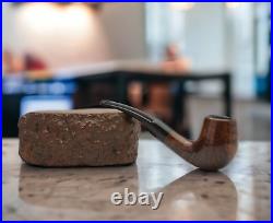 Briar smoking tobacco wooden handmade pipe bowl with filter 9 mm Freehand style