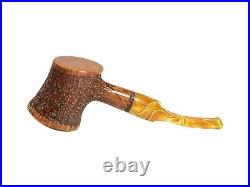 Briar smoking tobacco wooden rare freehand gandalf unique sherlock holmes pipe