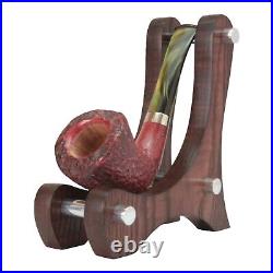 Briar smoking tobacco wooden rusticated artisan unique freehand exclusive pipe