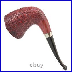 Briar smoking tobacco wooden rusticated artisan unique freehand exclusive pipe