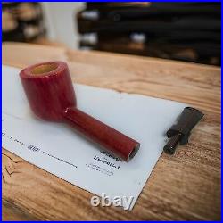 Briar ukrainian smoking tobacco Straight shape wooden handmade 5.6 inch pipe KAF